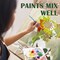 Acrylic Painting Set with 1 Packs / 10 PCS Nylon Hair Brushes 12 Color Tubes (12ml, 0.4 oz) 1 PCS Paint Plate and 4 PCS Canvas for Acrylic Painting Artist Professional Kits